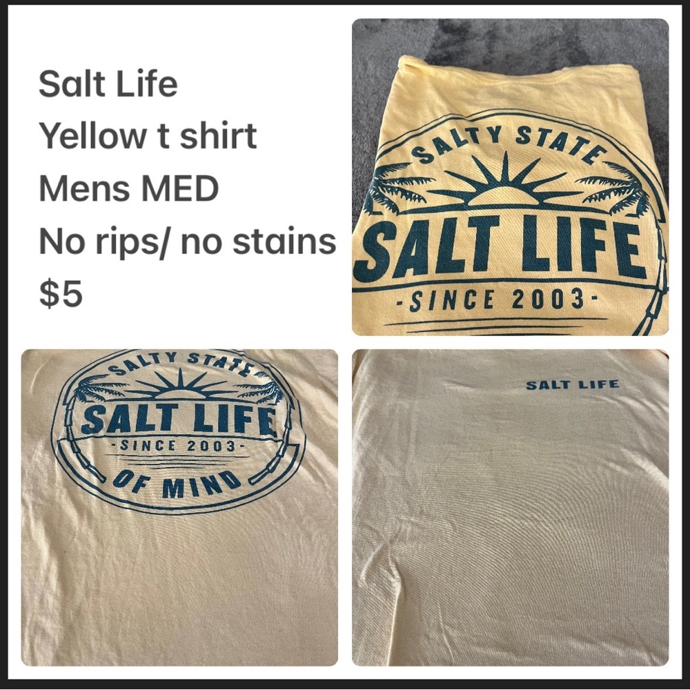 LOOK through picture album of posts! All brand t shirts youth/men’s. Like new!